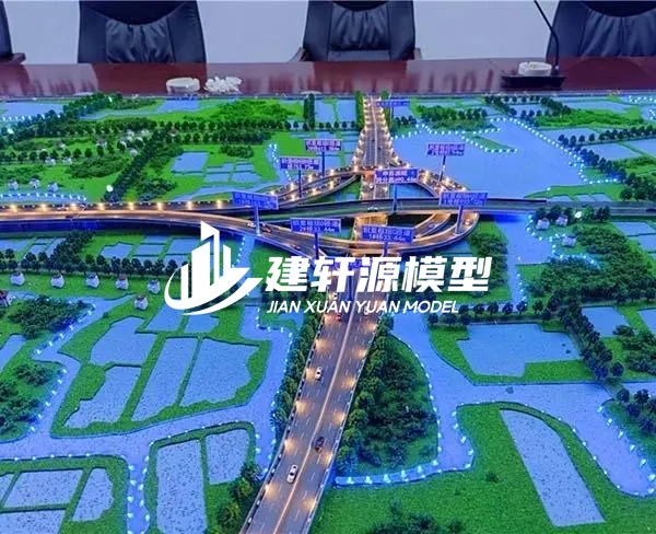 宜都高速公路沙盘定制